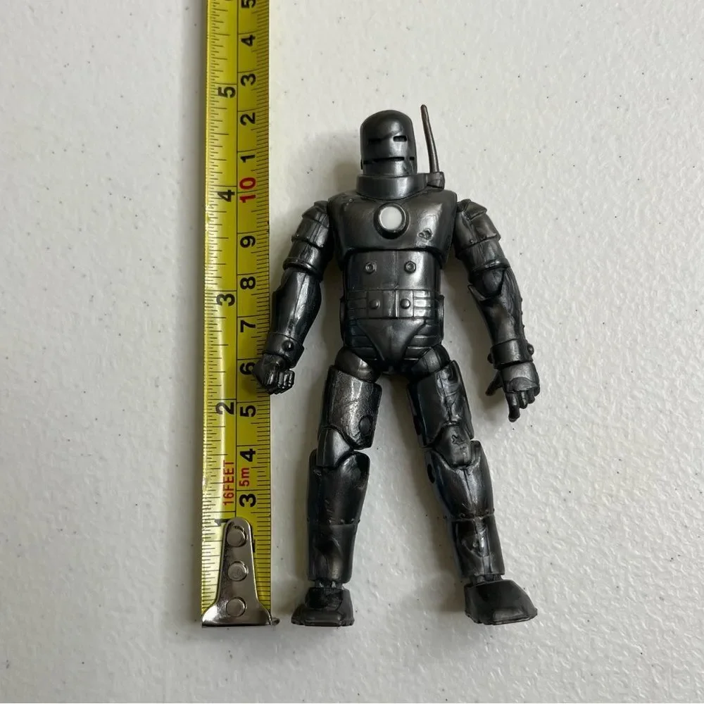 Iron Man Marvel Universe Hasbro Gray Grey Action Figure 2015 Avengers 4 Inch